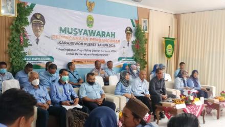 Musrenbang Kapanewon Pleret untuk Tahun 2024