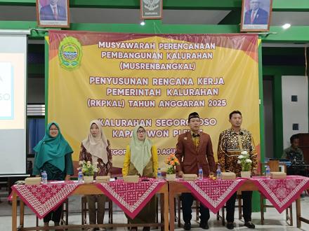 Musrenbangkal dalam rangka Penyusunan RKPKal Segoroyoso TA 2025