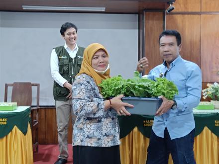 Pemerintah Kalurahan Segoroyoso Gelar Pelatihan Hidroponik untuk Perempuan