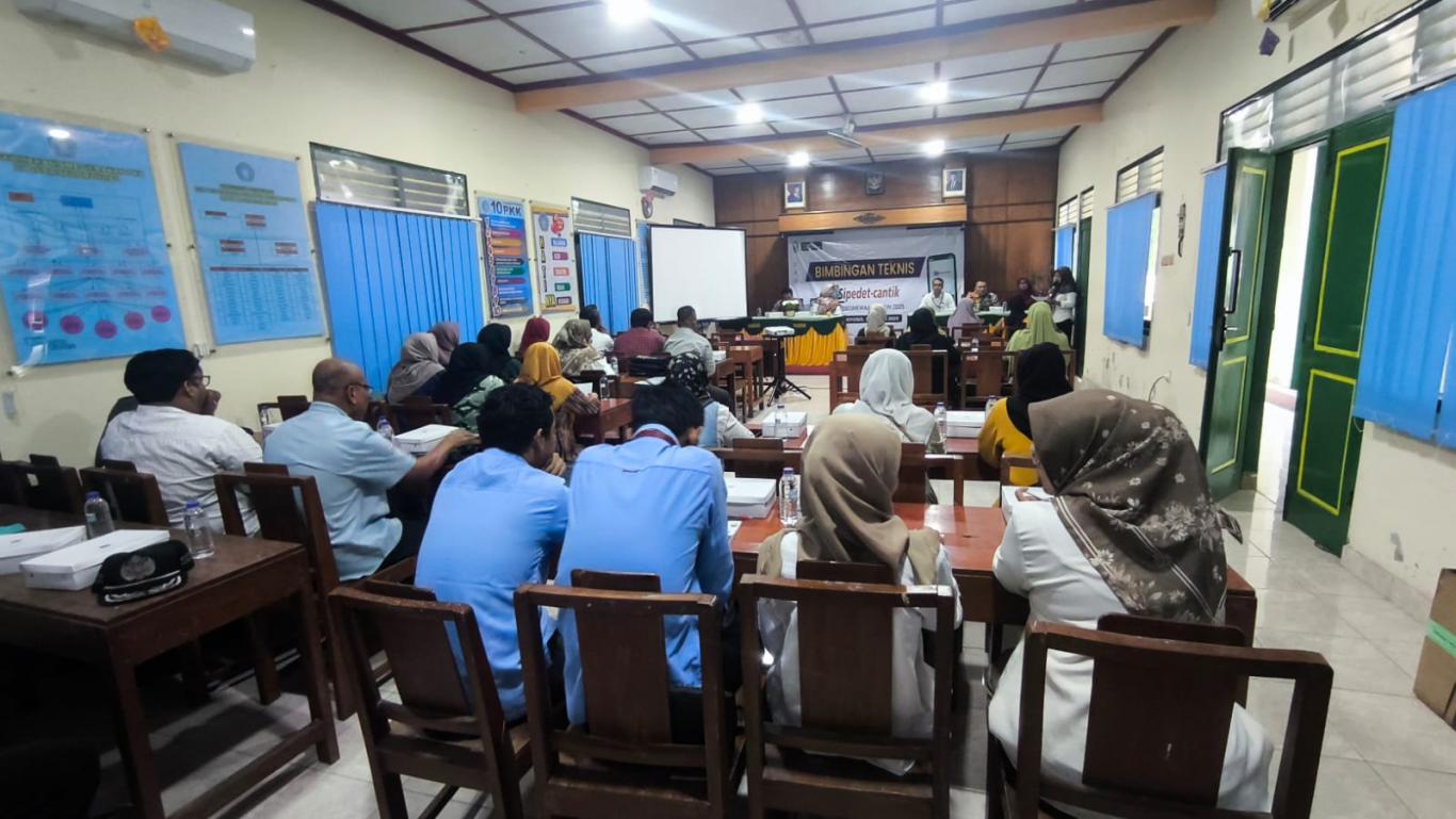 Bimtek Teknis Sipedet Cantik untuk PPL dan PML